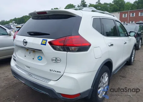 2017 Nissan Rogue Sv z USA, uszkodzony, nr VIN KNMAT2MV7HP503606